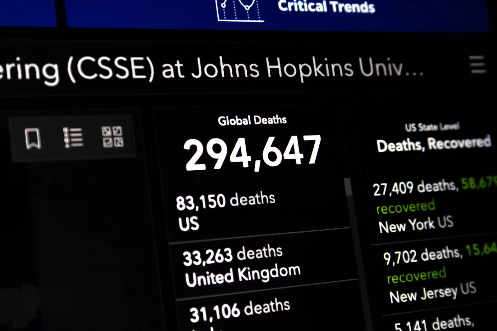 a screen shot of a computer screen showing a number of death records a screen shot of a computer screen showing a number of death records