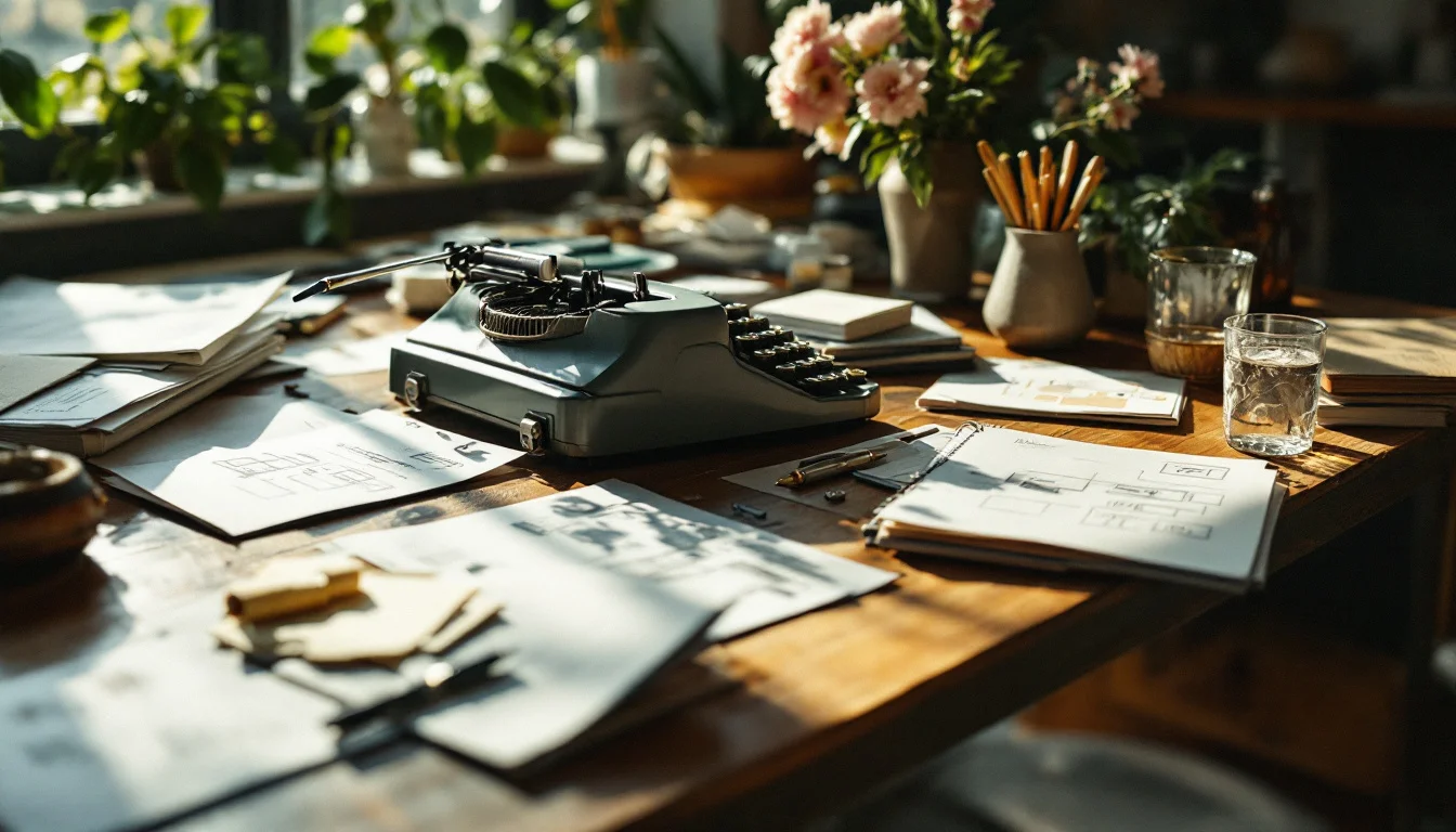 WordPress Vs Wix For A UK Business Website — A UK business owner and a web designer discussing website plans and cost estimat